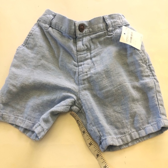 Next Light Blue Little Boys Linen Blend Blazer and Shorts Size 3-4yrs - Picture 12 of 16